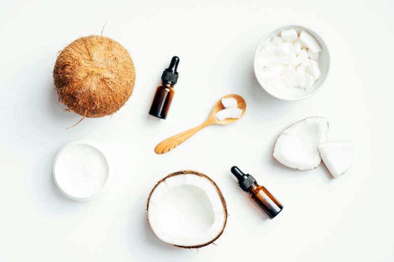 Coconut oil and natural ingredients used in gentle, body-safe formulations