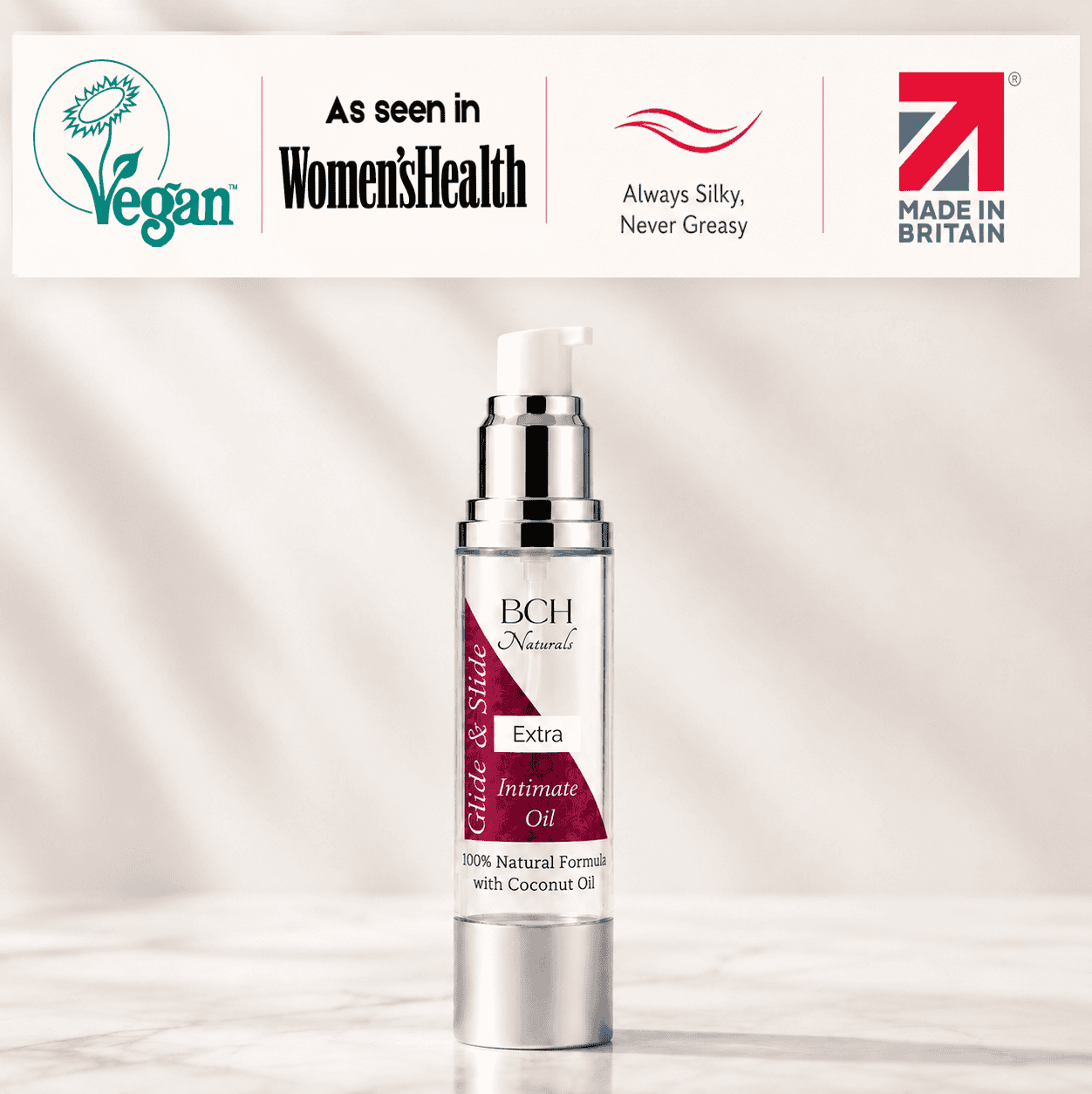 Vegan Society, Made in Britain as featured in women's health magazine