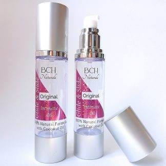 Glide & Slide Twin Pack Natural Coconut Lubricant Oils premium value
